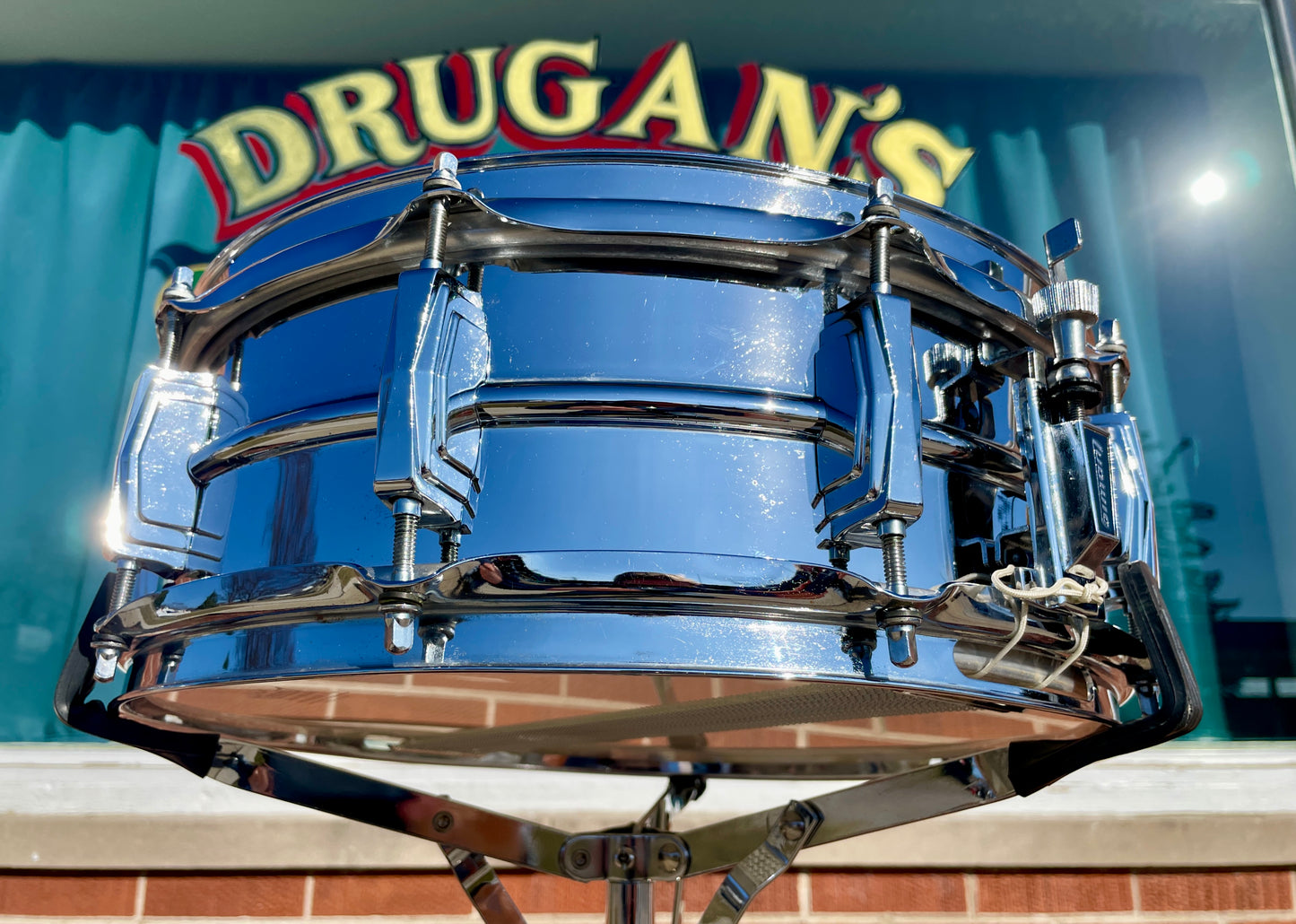 1970s Ludwig 5x14 Supraphonic LM400 Snare Drum