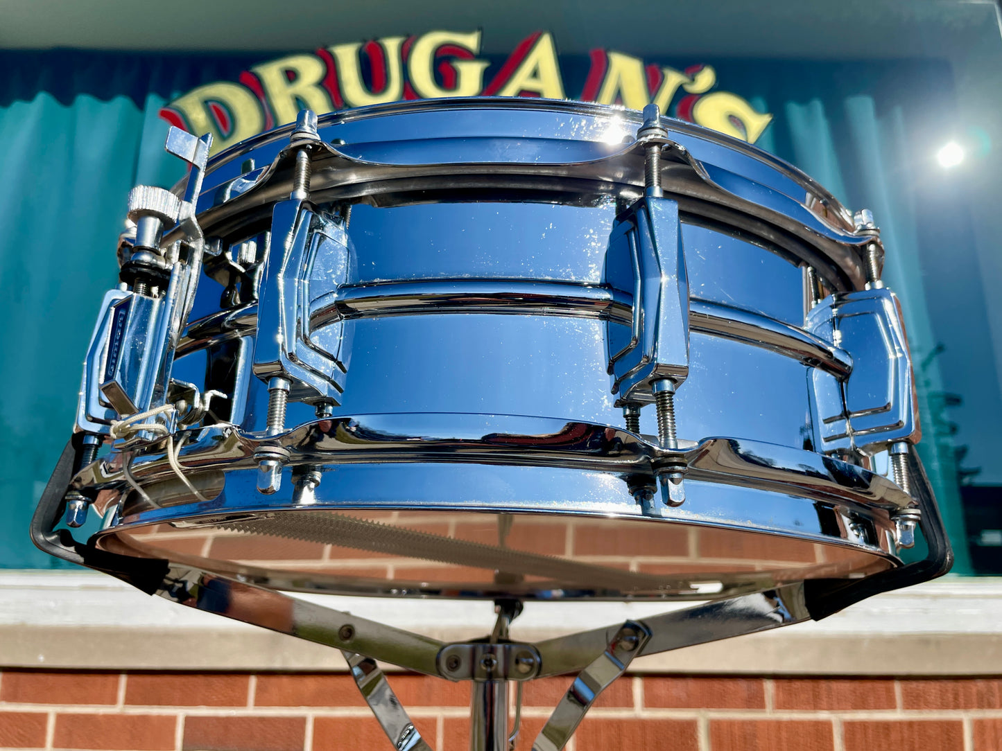 1970s Ludwig 5x14 Supraphonic LM400 Snare Drum