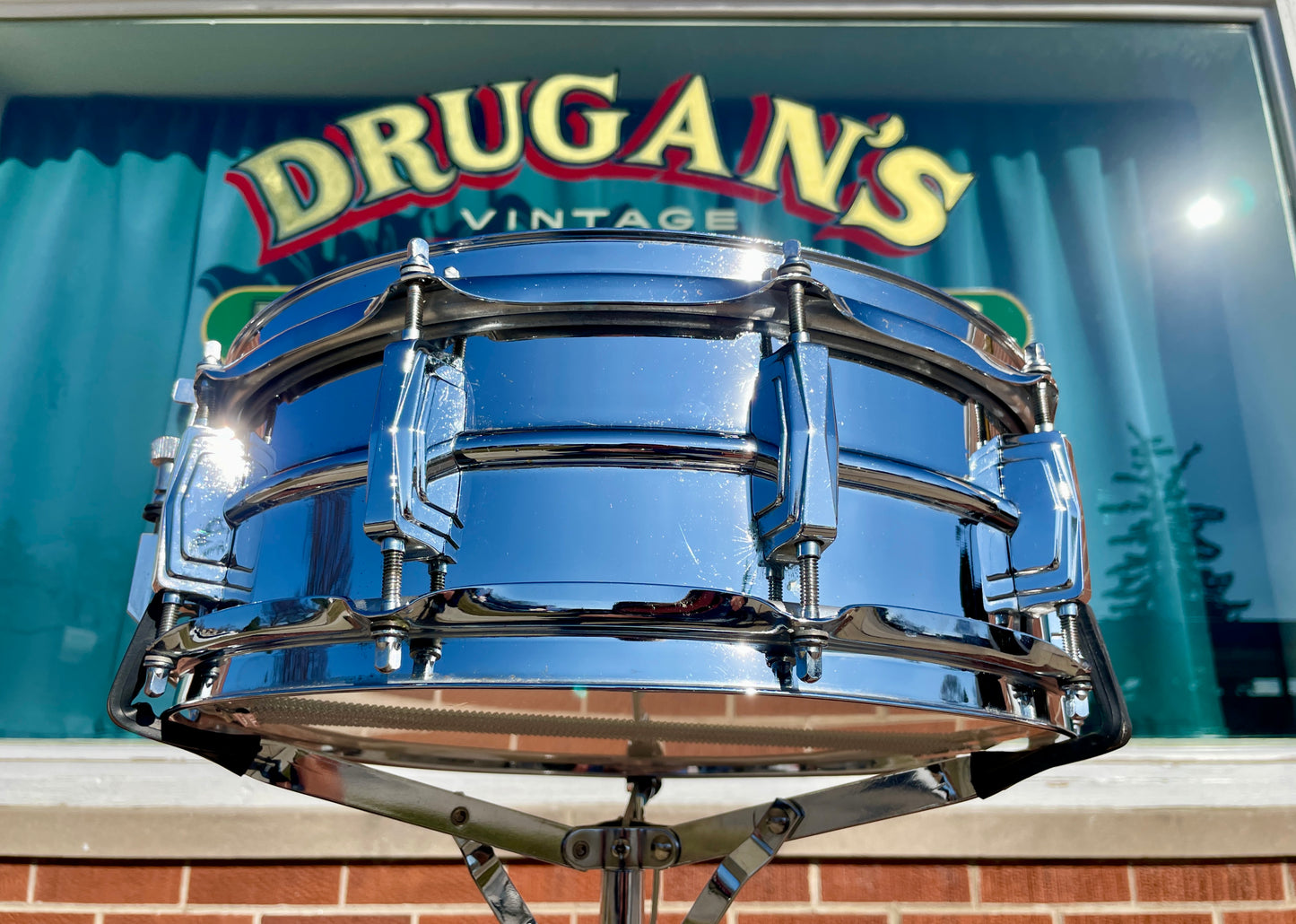 1970s Ludwig 5x14 Supraphonic LM400 Snare Drum