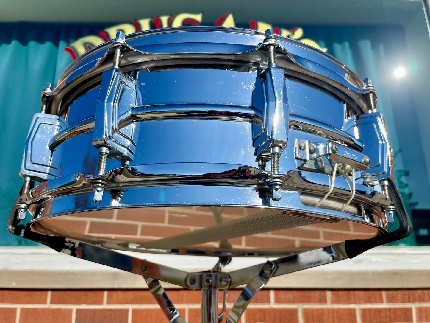 1970s Ludwig 5x14 Supraphonic LM400 Snare Drum