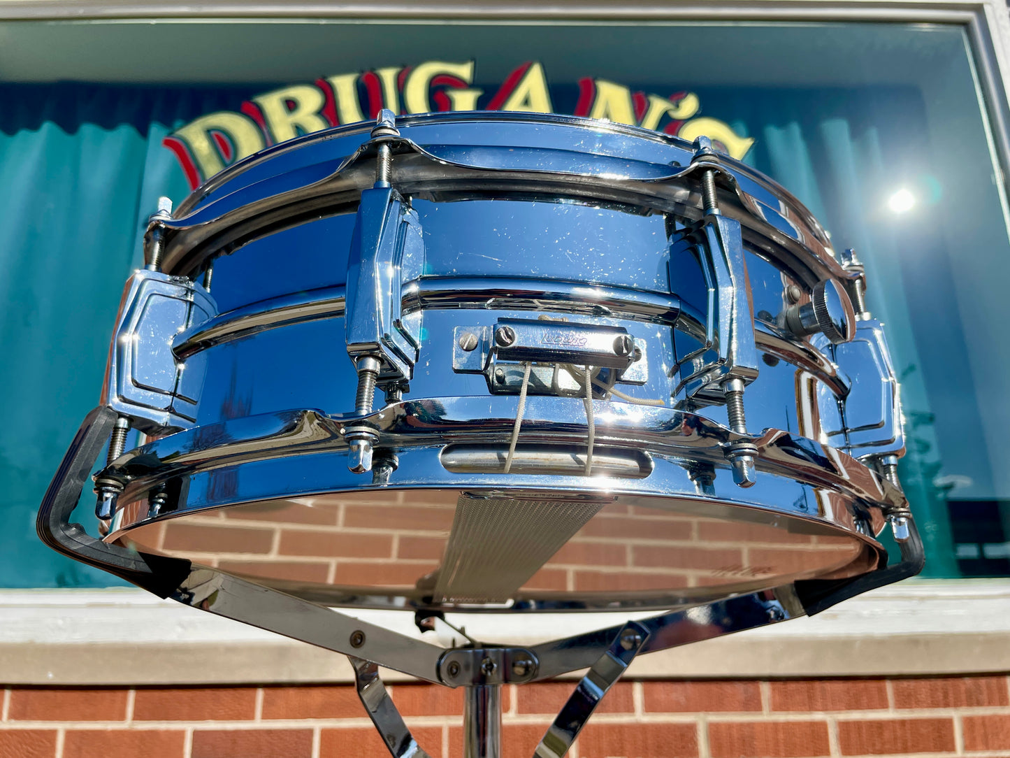 1970s Ludwig 5x14 Supraphonic LM400 Snare Drum