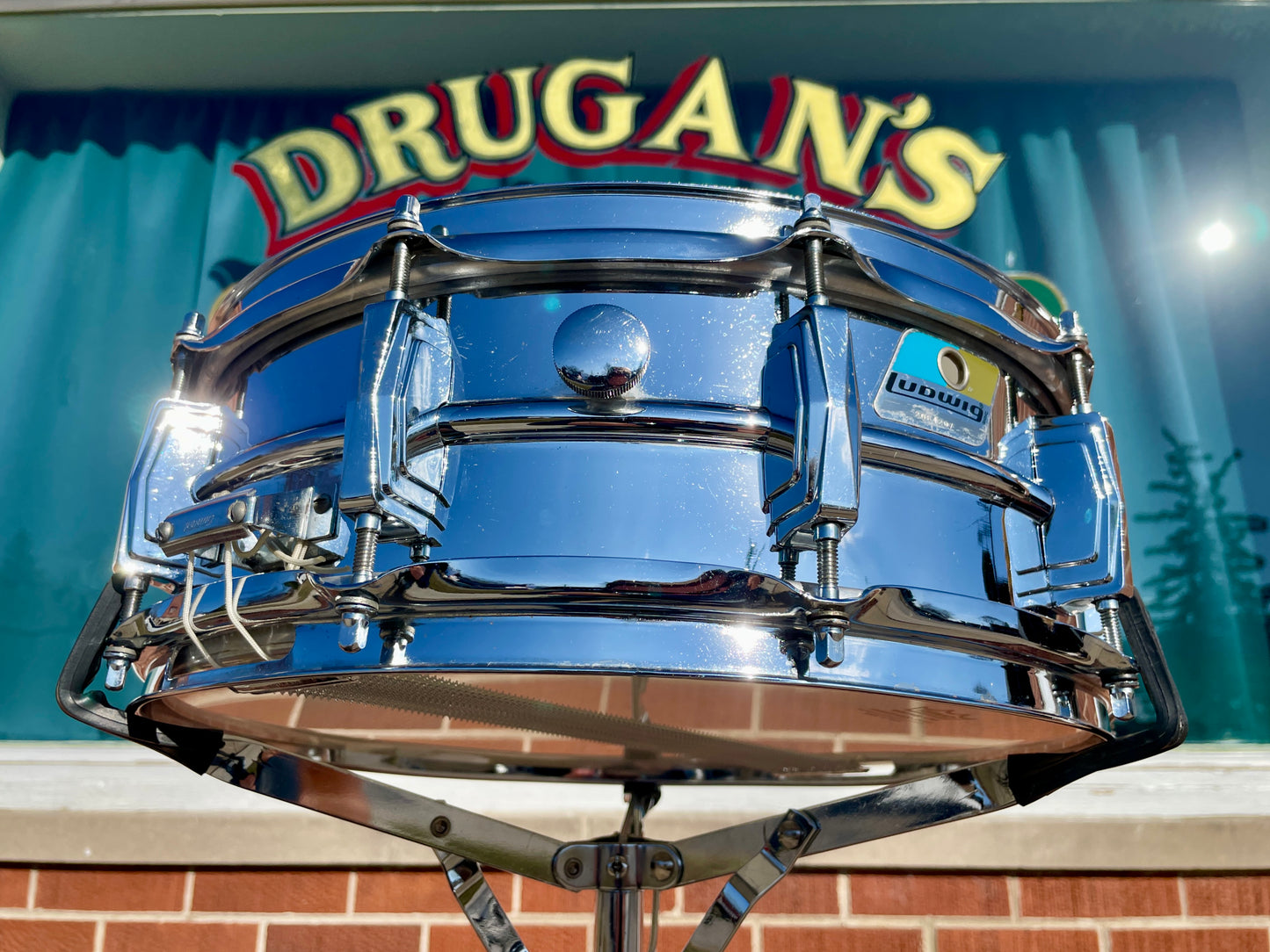 1970s Ludwig 5x14 Supraphonic LM400 Snare Drum
