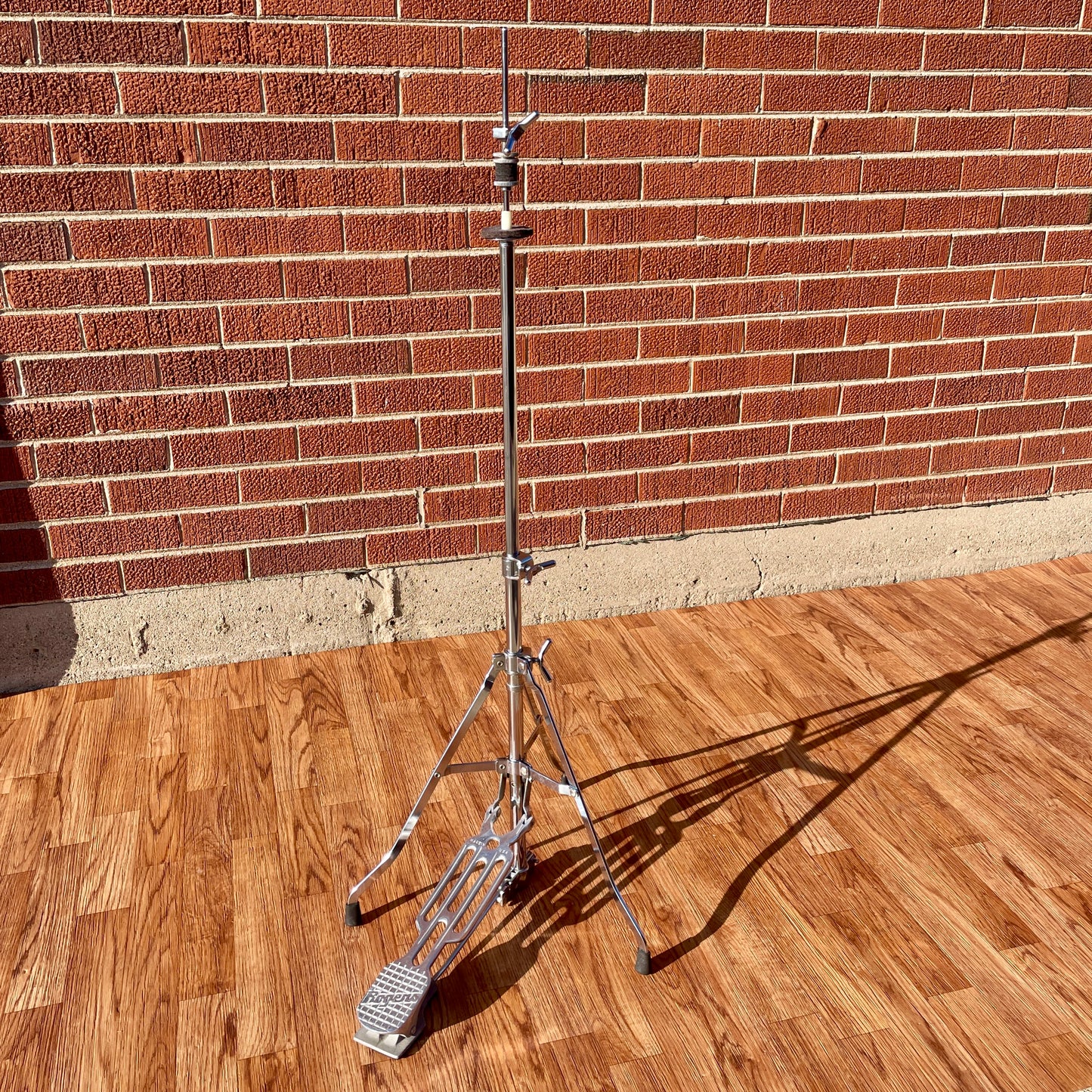 1960s Rogers Swiv-O-Matic No. 4402 Swan Leg Hi-Hat Stand w/ One-Piece Footboard