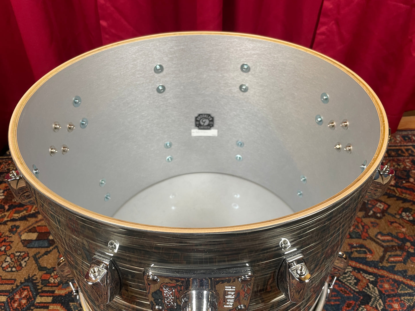 Gretsch Brooklyn USA 14x18 Bop Bass Drum Grey Oyster