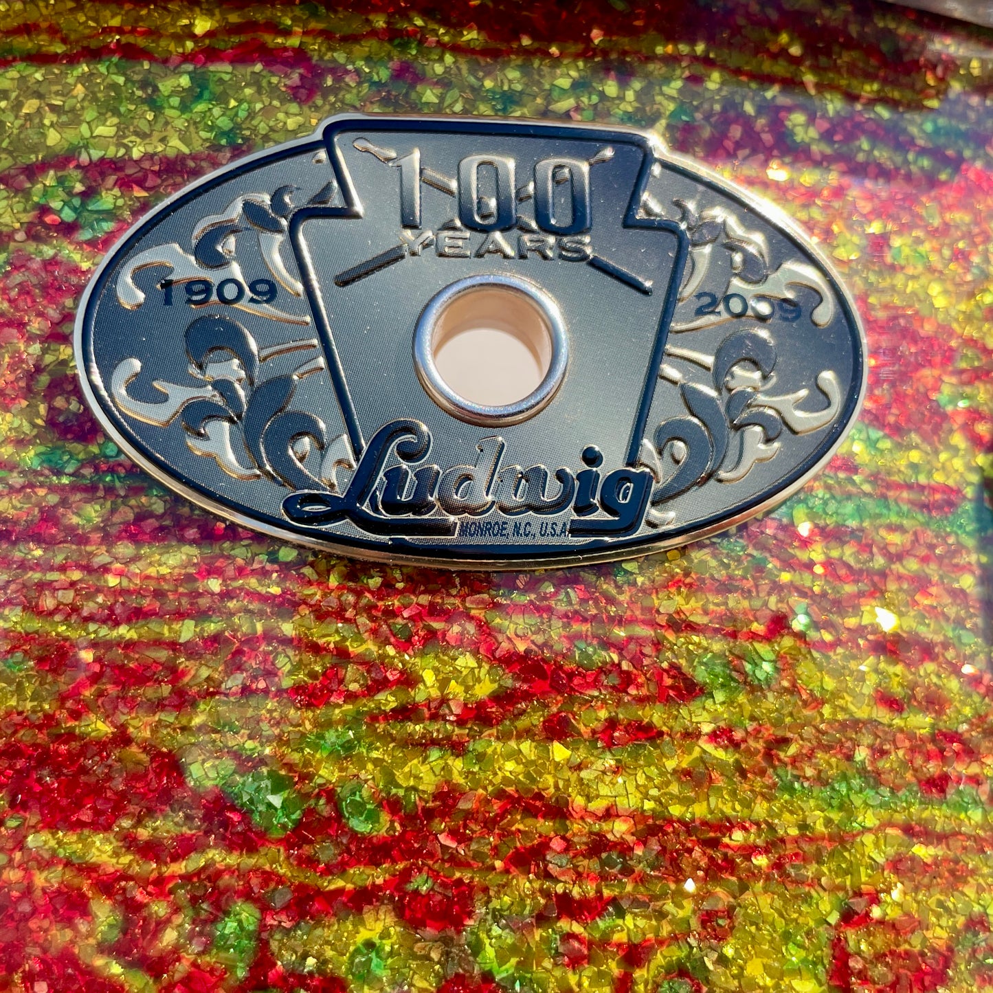 Ludwig Limited Edition Bun E. Carlos Snare Drum Citrus Mod #24 of 100
