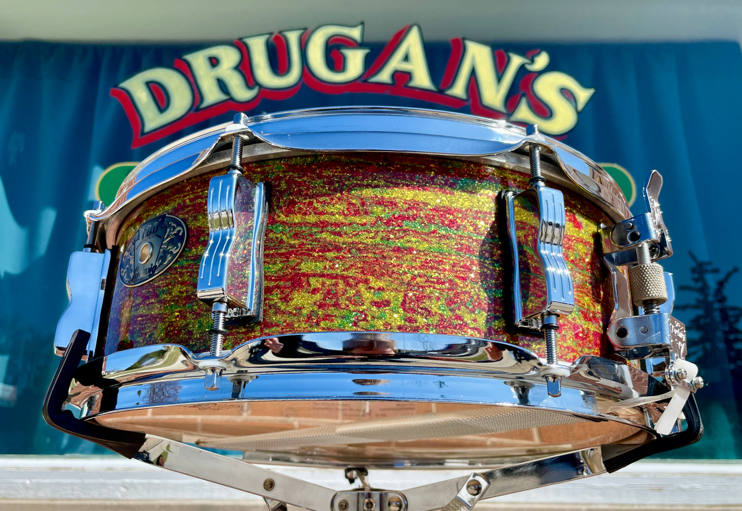 Ludwig Limited Edition Bun E. Carlos Snare Drum Citrus Mod #24 of 100