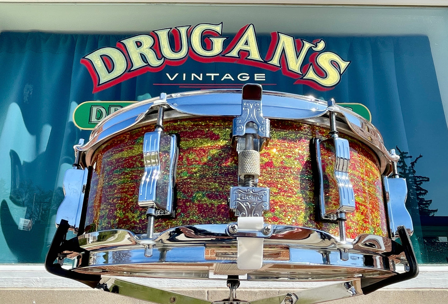 Ludwig Limited Edition Bun E. Carlos Snare Drum Citrus Mod #24 of 100