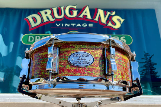 Ludwig Limited Edition Bun E. Carlos Snare Drum Citrus Mod #24 of 100