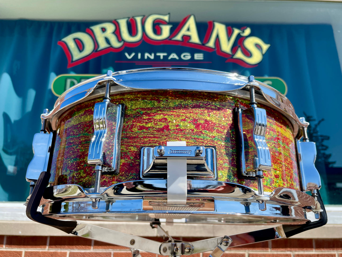 Ludwig Limited Edition Bun E. Carlos Snare Drum Citrus Mod #24 of 100