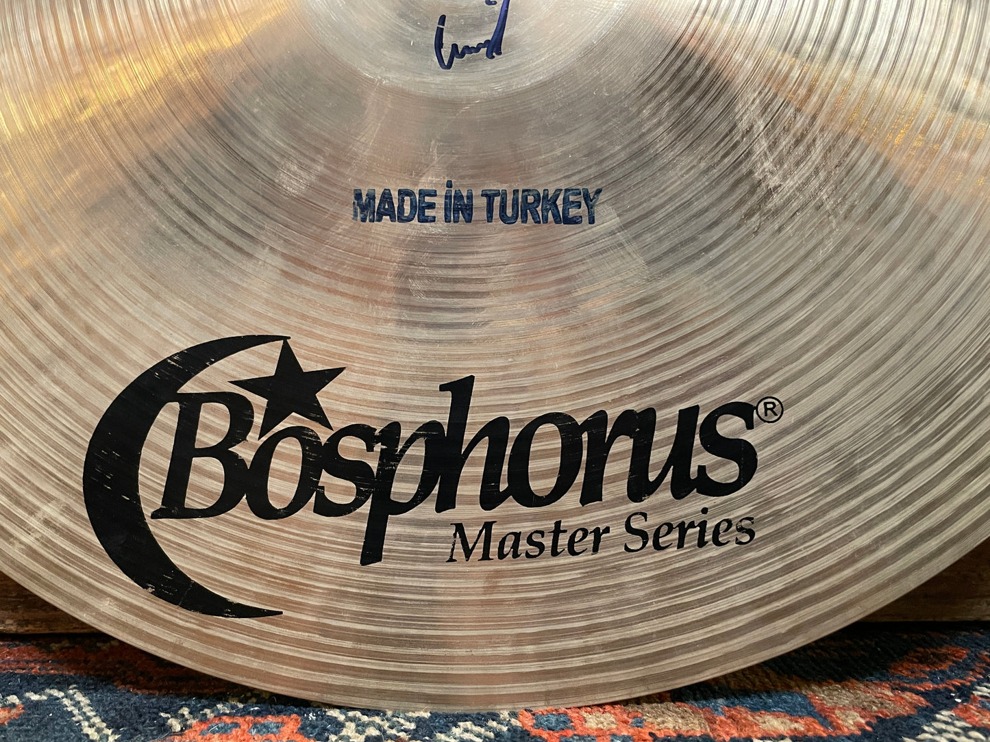 18" Bosphorus Master Series Crash Cymbal 1234g *Video Demo*