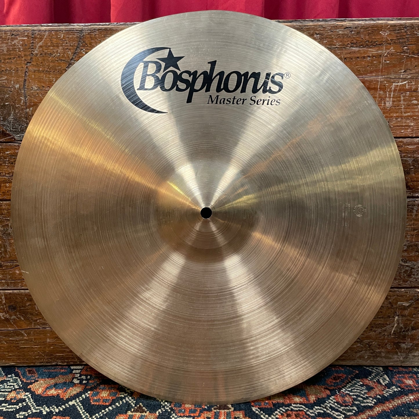 18" Bosphorus Master Series Crash Cymbal 1234g *Video Demo*
