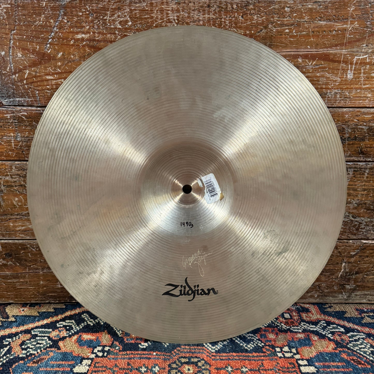 16" Zildjian Classic Orchestral Selection Medium-Heavy Crash Cymbal 1490g *Video Demo*
