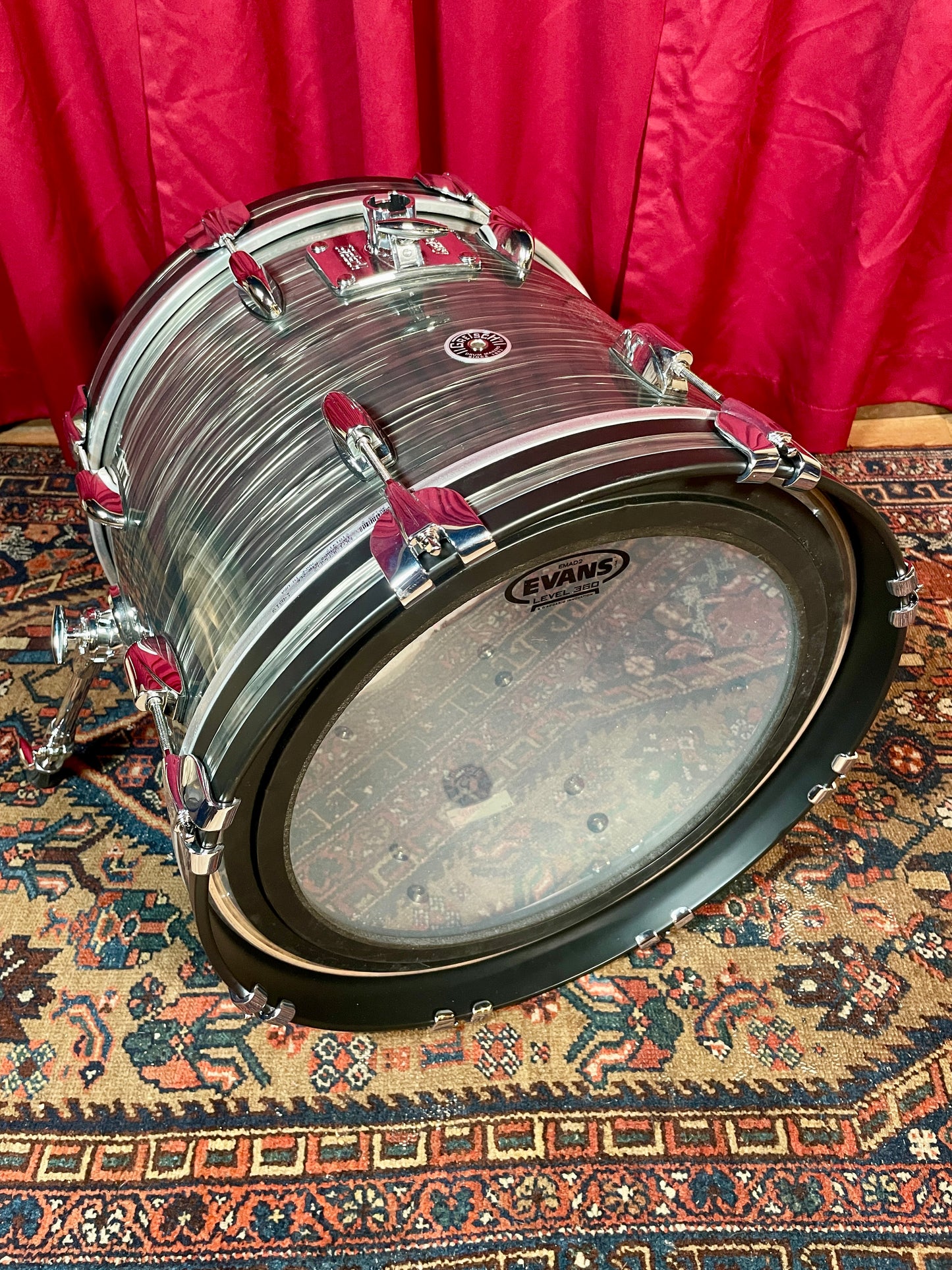 Gretsch Brooklyn USA 14x18 Bop Bass Drum Grey Oyster