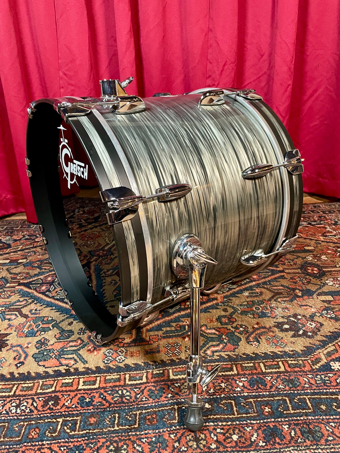 Gretsch Brooklyn USA 14x18 Bop Bass Drum Grey Oyster
