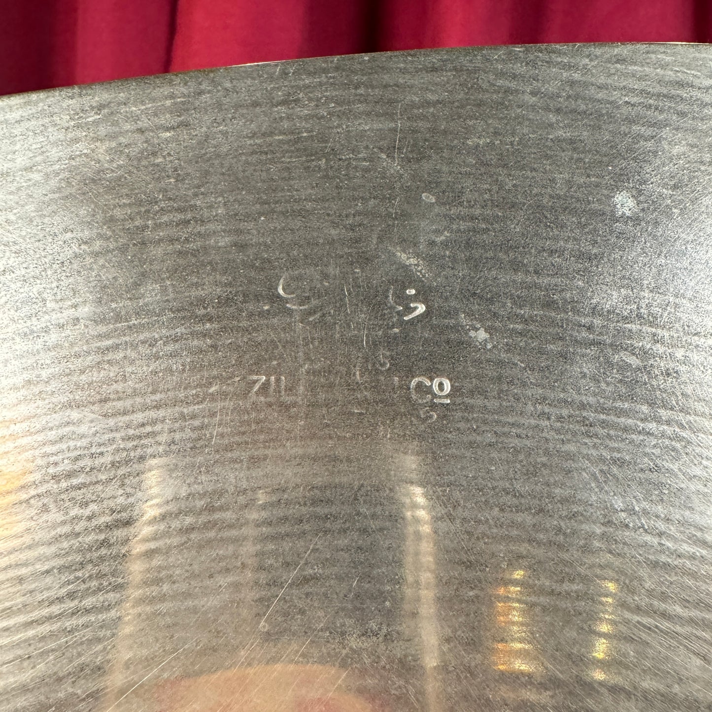 20" Zildjian A Trans Stamp Crash Ride Cymbal 1916g