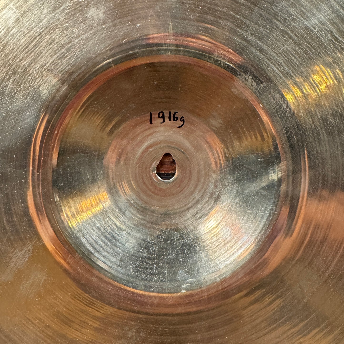 20" Zildjian A Trans Stamp Crash Ride Cymbal 1916g