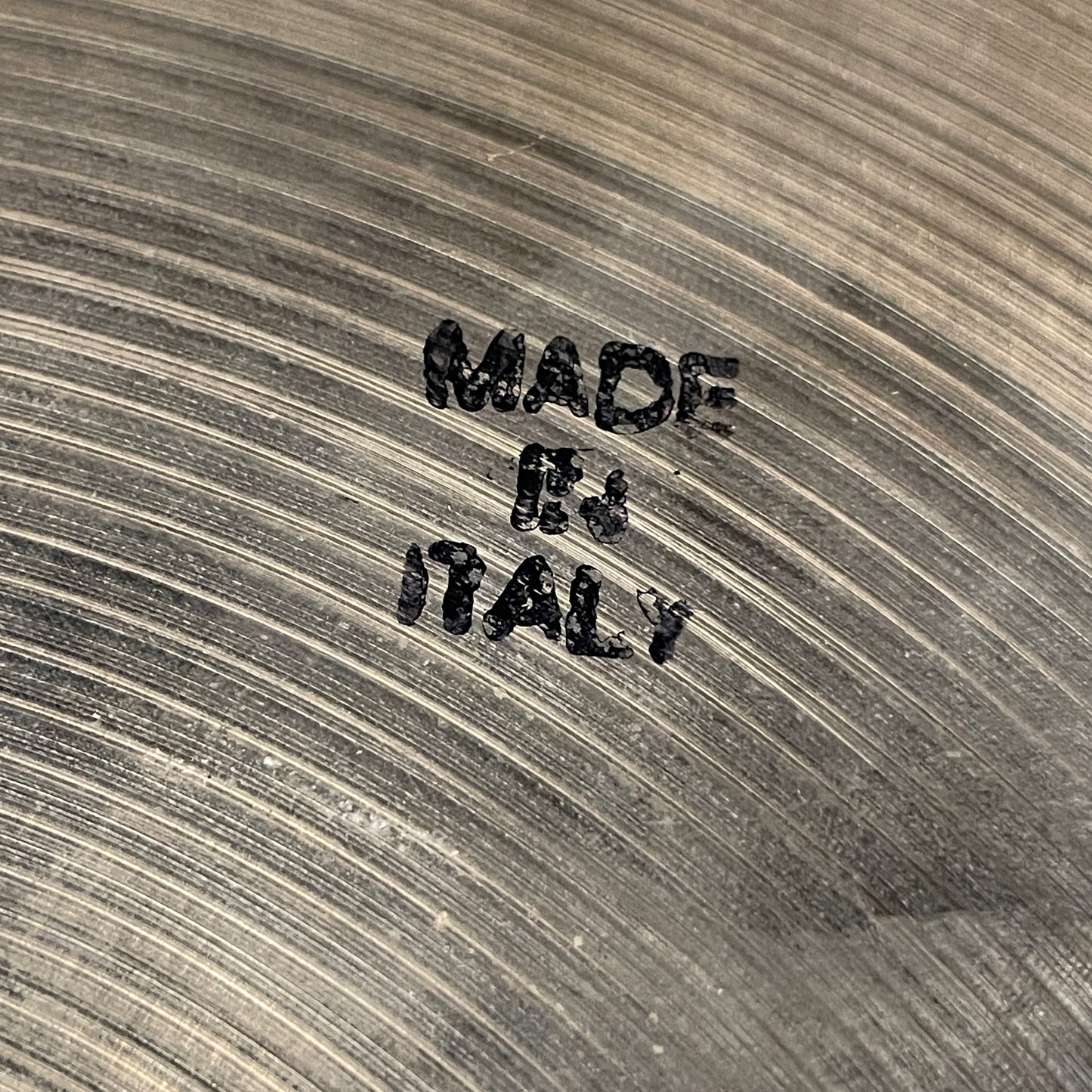 15" Ajaha Medium Hi Hat Single / Crash Cymbal 940g Made In Italy Pre-UFIP