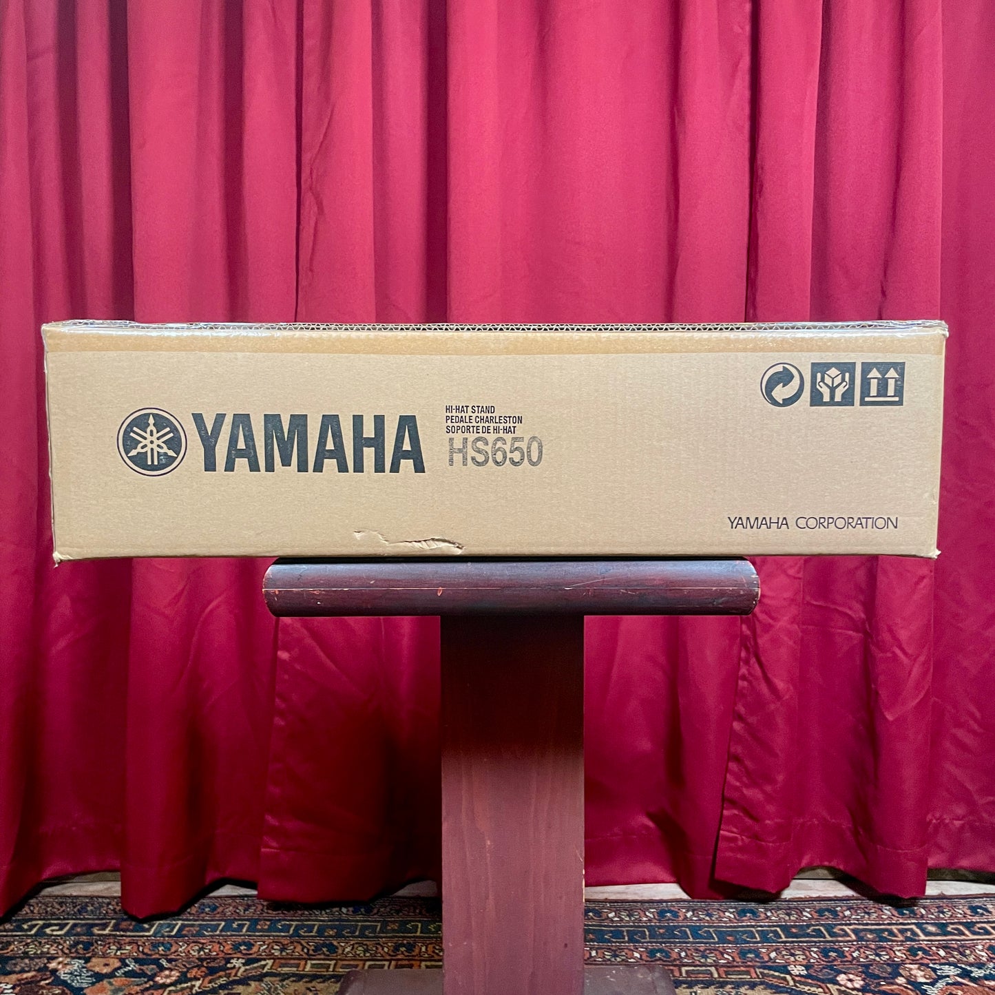 Yamaha HS-650 Lightweight Single Braced Hi-Hat Stand NOS Sealed in Box