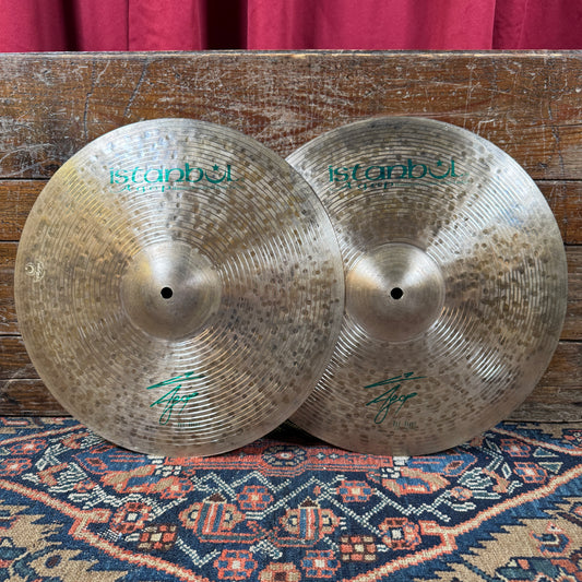 15" Istanbul Agop Signature Hi-Hat Cymbal Pair 1008g/1216g *Video Demo*