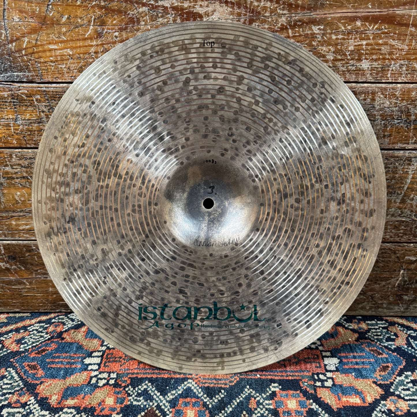 15" Istanbul Agop Signature Hi-Hat Cymbal Pair 1008g/1216g *Video Demo*