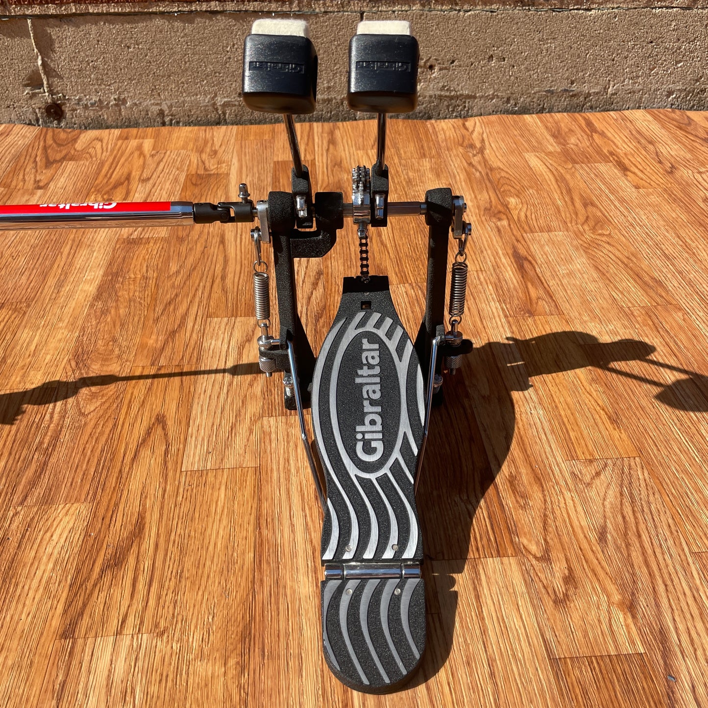 Gibraltar 4611-DB Velocity Single Chain Double Bass Drum Pedal