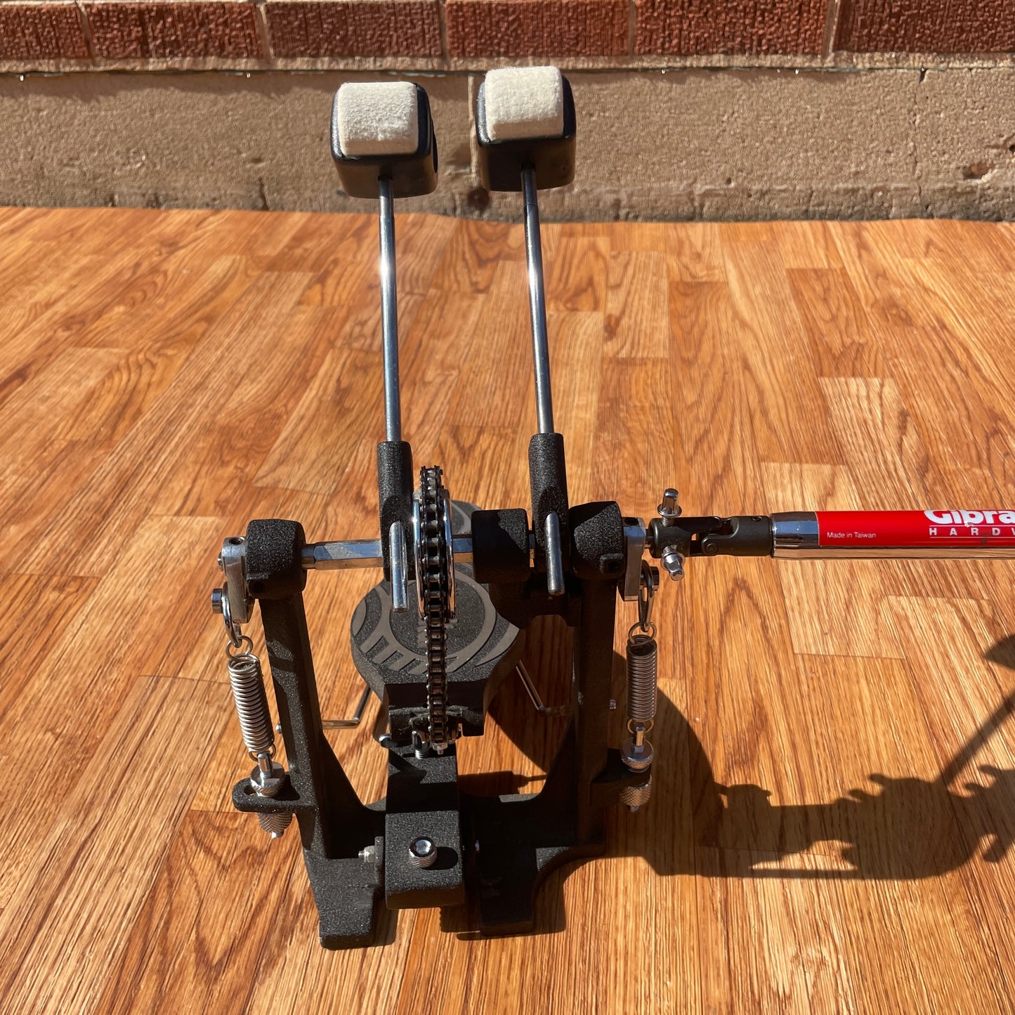 Gibraltar 4611-DB Velocity Single Chain Double Bass Drum Pedal