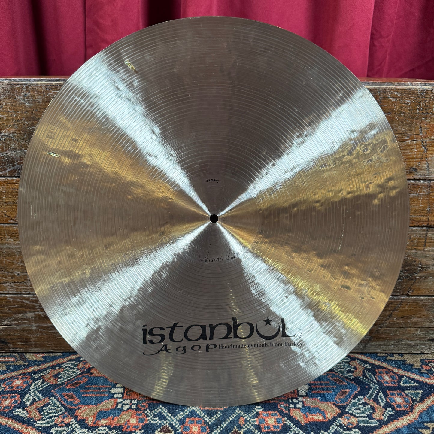 21" Istanbul Agop Signature Mel Lewis Ride Cymbal 2226g *Video Demo*