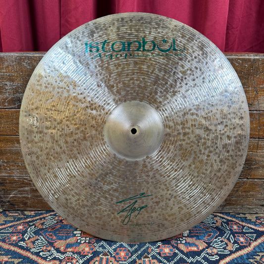 22" Istanbul Agop Signature Medium Ride Cymbal 2542g *Video Demo*