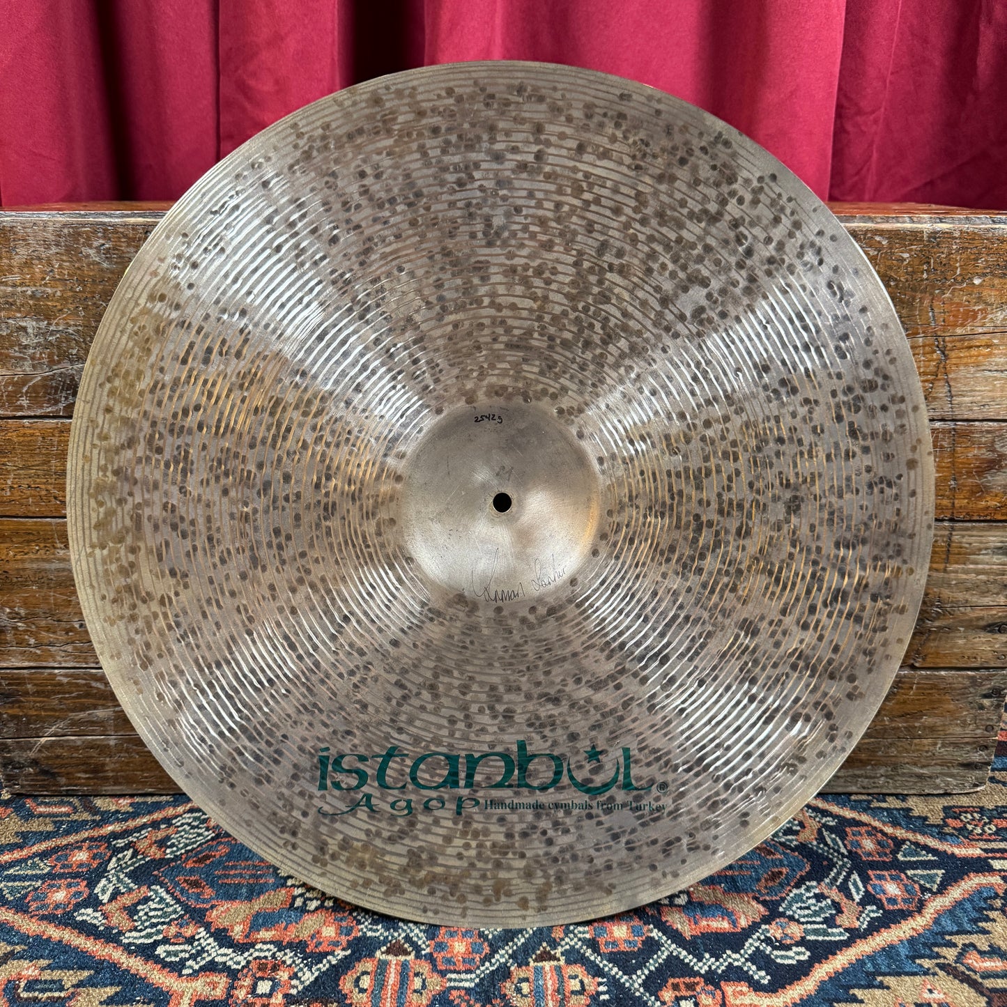 22" Istanbul Agop Signature Medium Ride Cymbal 2542g *Video Demo*