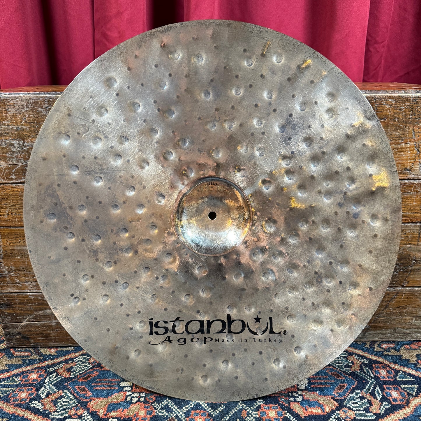 22" Istanbul Agop Xist Dry Dark Brilliant Crash Cymbal 1832g *Video Demo*