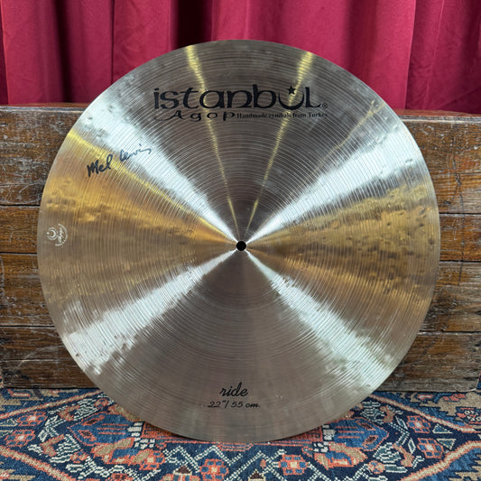 22" Istanbul Agop Signature Mel Lewis Ride Cymbal 2478g *Video Demo*