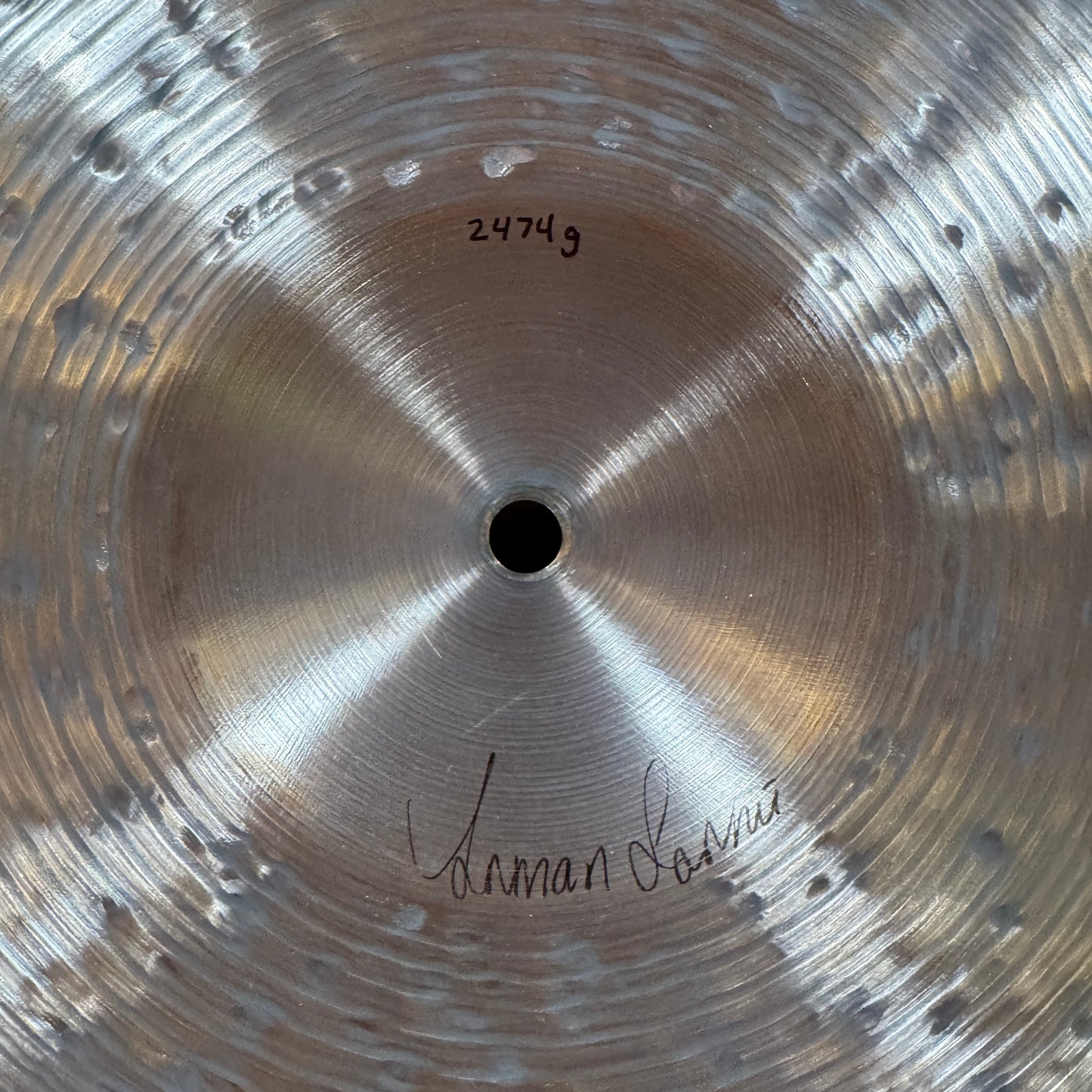 22" Istanbul Agop Om Cindy Blackman Santana Ride Cymbal 2474g *Video Demo*