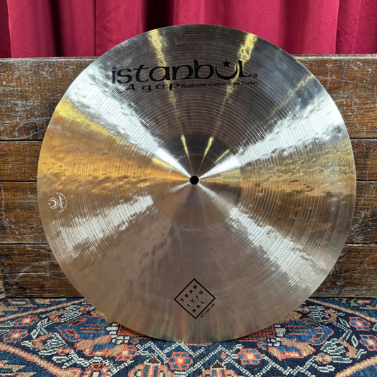20" Istanbul Agop Traditional Crash Ride Cymbal 1872g *Video Demo*