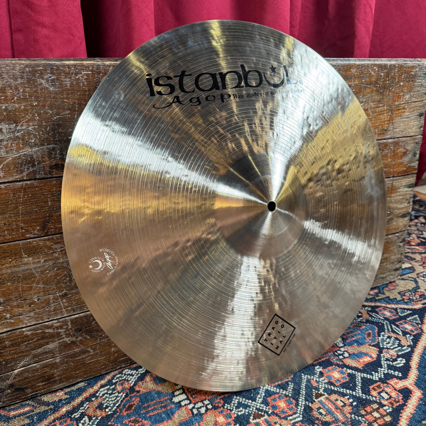 20" Istanbul Agop Traditional Crash Ride Cymbal 1872g *Video Demo*