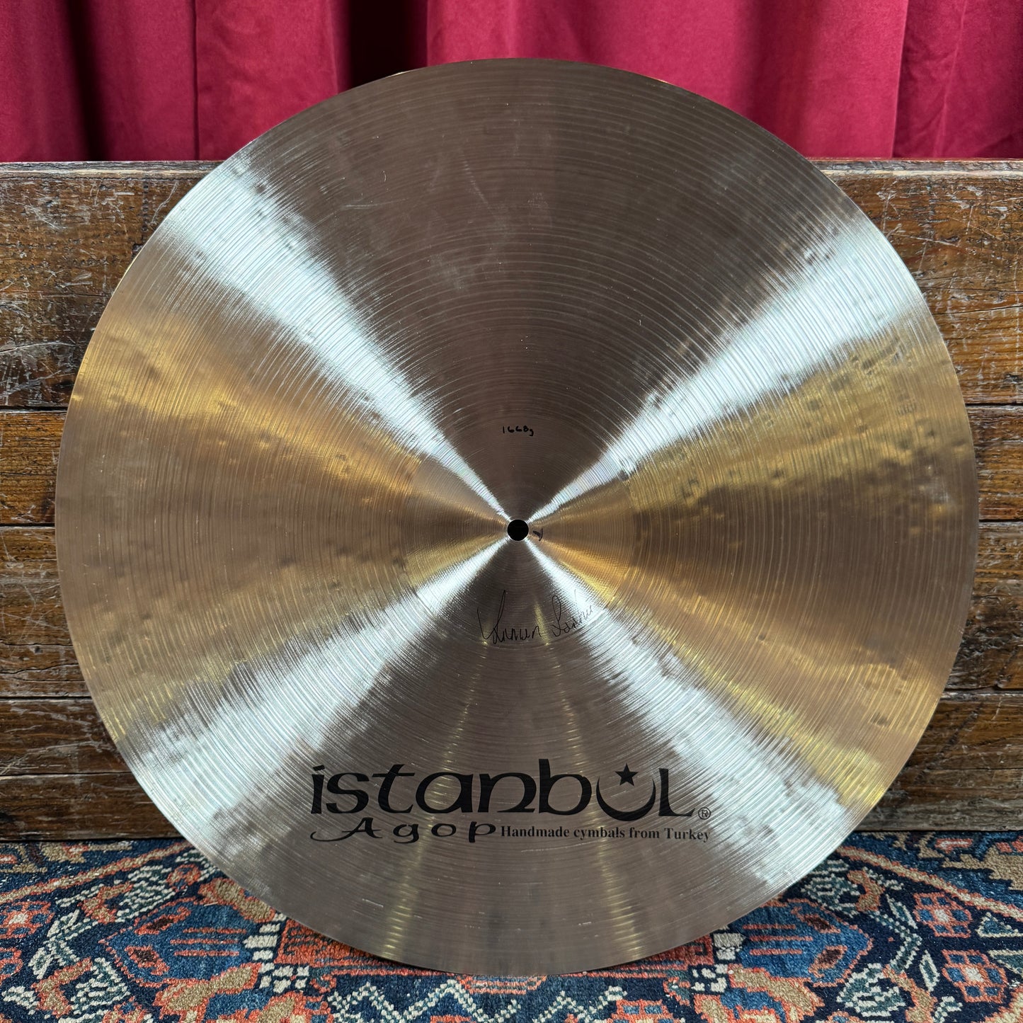 20" Istanbul Agop Traditional Thin Crash Cymbal 1668g *Video Demo*