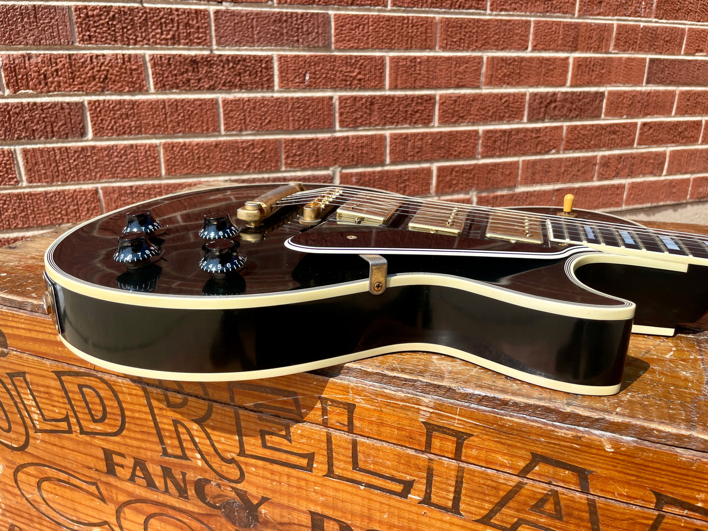 2007 Gibson 1957 Les Paul Custom Reissue Ebony 3-Pickup VOS Guitar w/OHSC