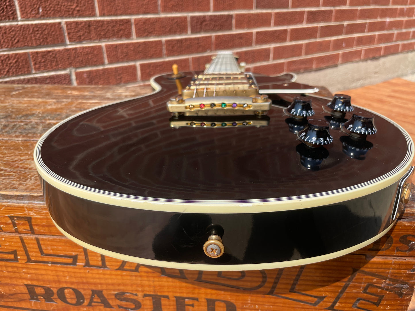 2007 Gibson 1957 Les Paul Custom Reissue Ebony 3-Pickup VOS Guitar w/OHSC