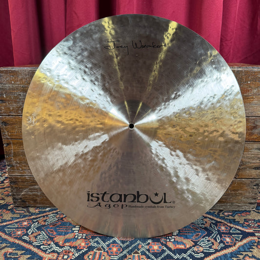 24" Istanbul Agop Joey Waronker Signature Ride Cymbal 3362g *Video Demo*