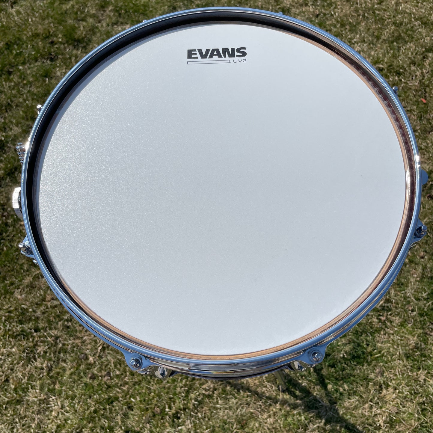 1960s Gretsch 6.5x14 Floor Show Model 4153 Snare Drum Tangerine Sparkle Rewrap