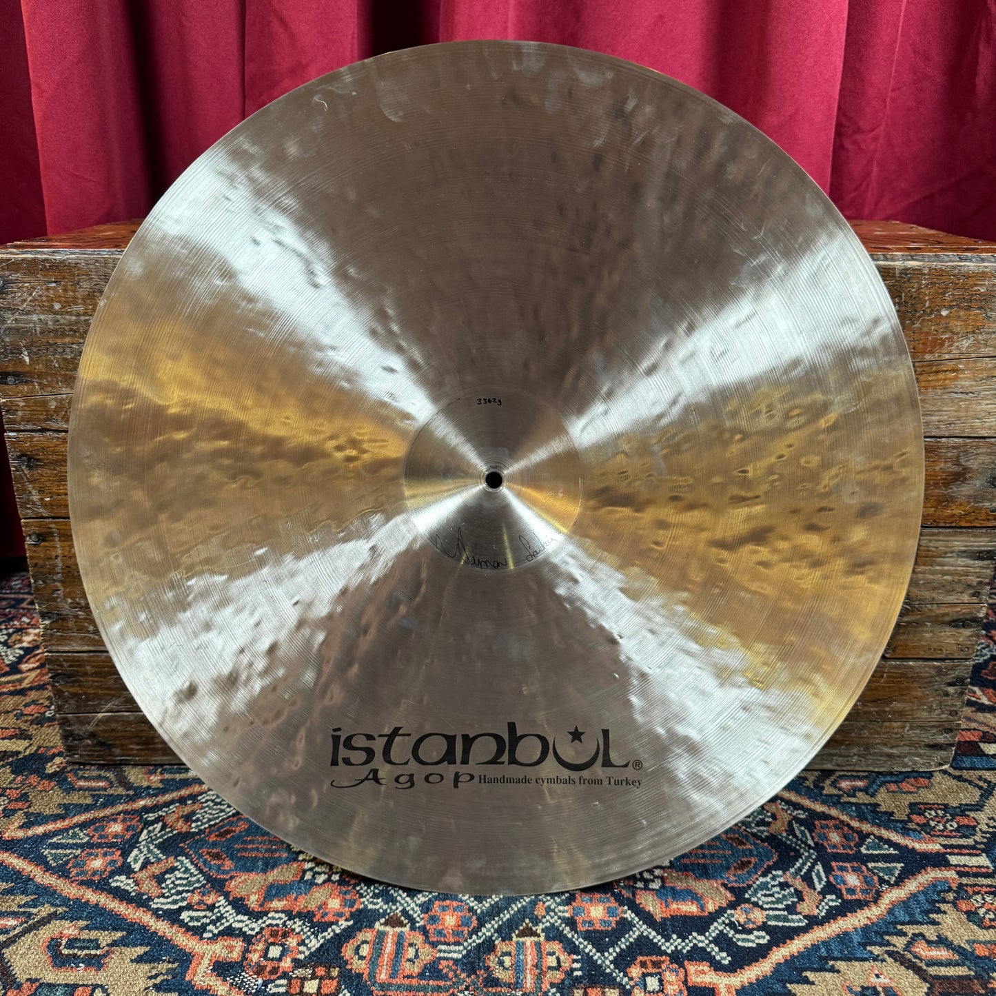 24" Istanbul Agop Joey Waronker Signature Ride Cymbal 3362g *Video Demo*