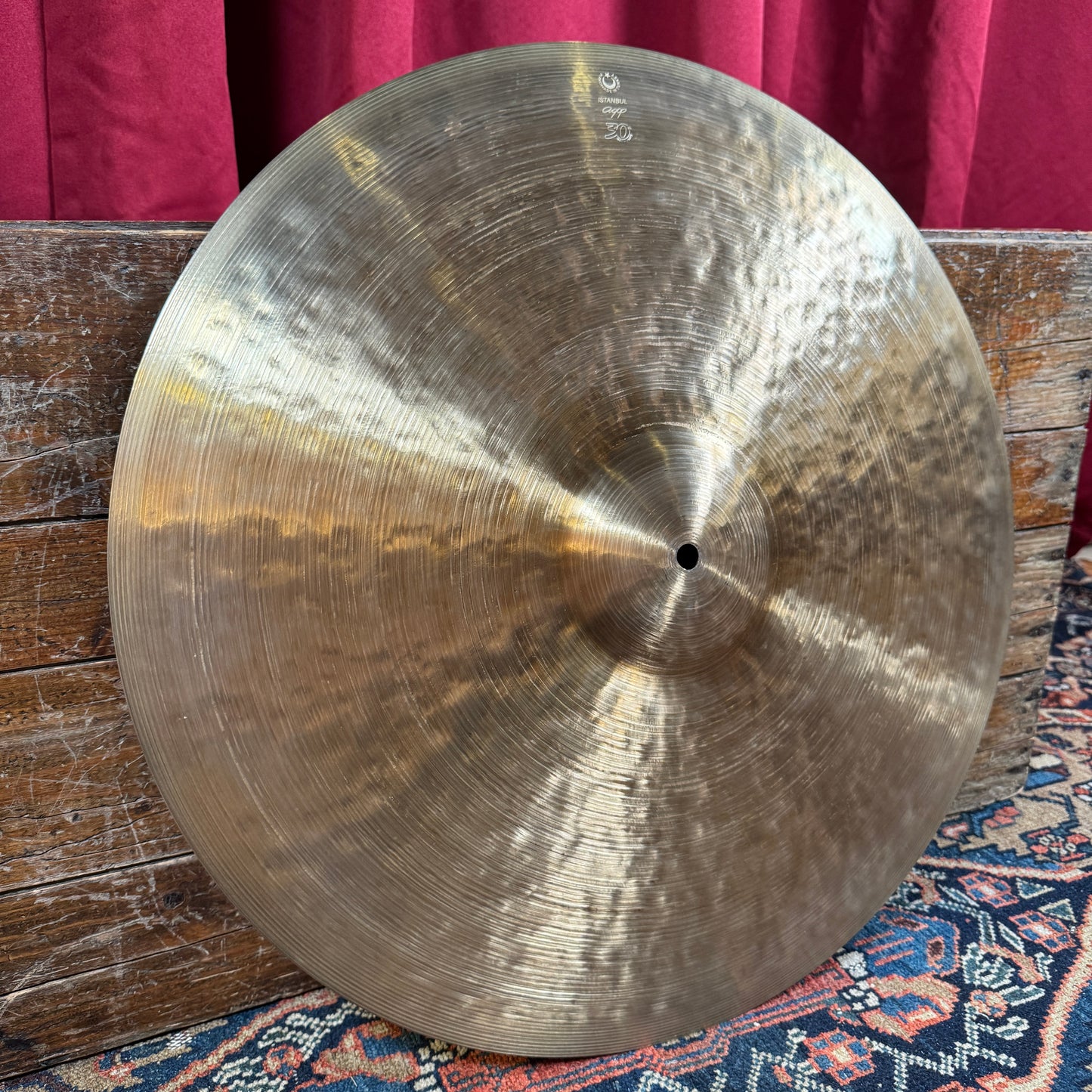 22" Istanbul Agop 30th Anniversary Ride Cymbal 2332g *Video Demo*