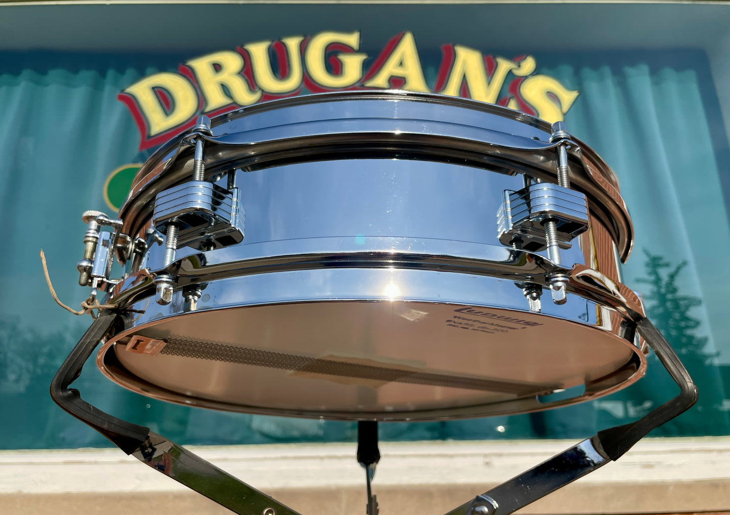1970s Ludwig 3x13 No. 405 Piccolo Snare Drum Chrome