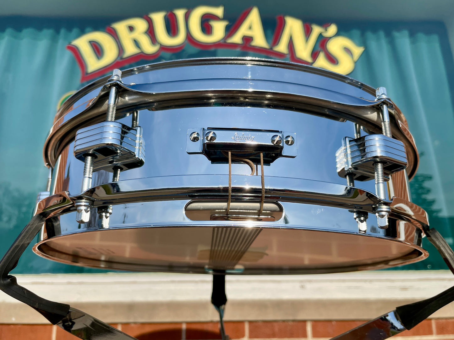 1970s Ludwig 3x13 No. 405 Piccolo Snare Drum Chrome