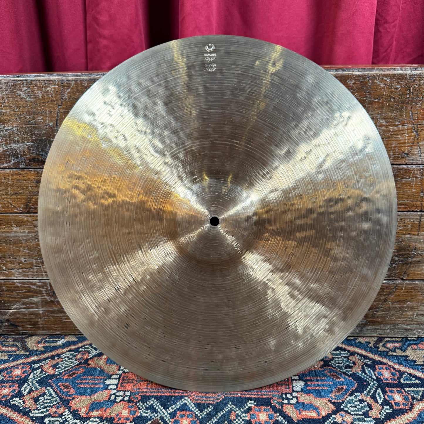 20" Istanbul Agop 30th Anniversary Ride Cymbal 1974g *Video Demo*