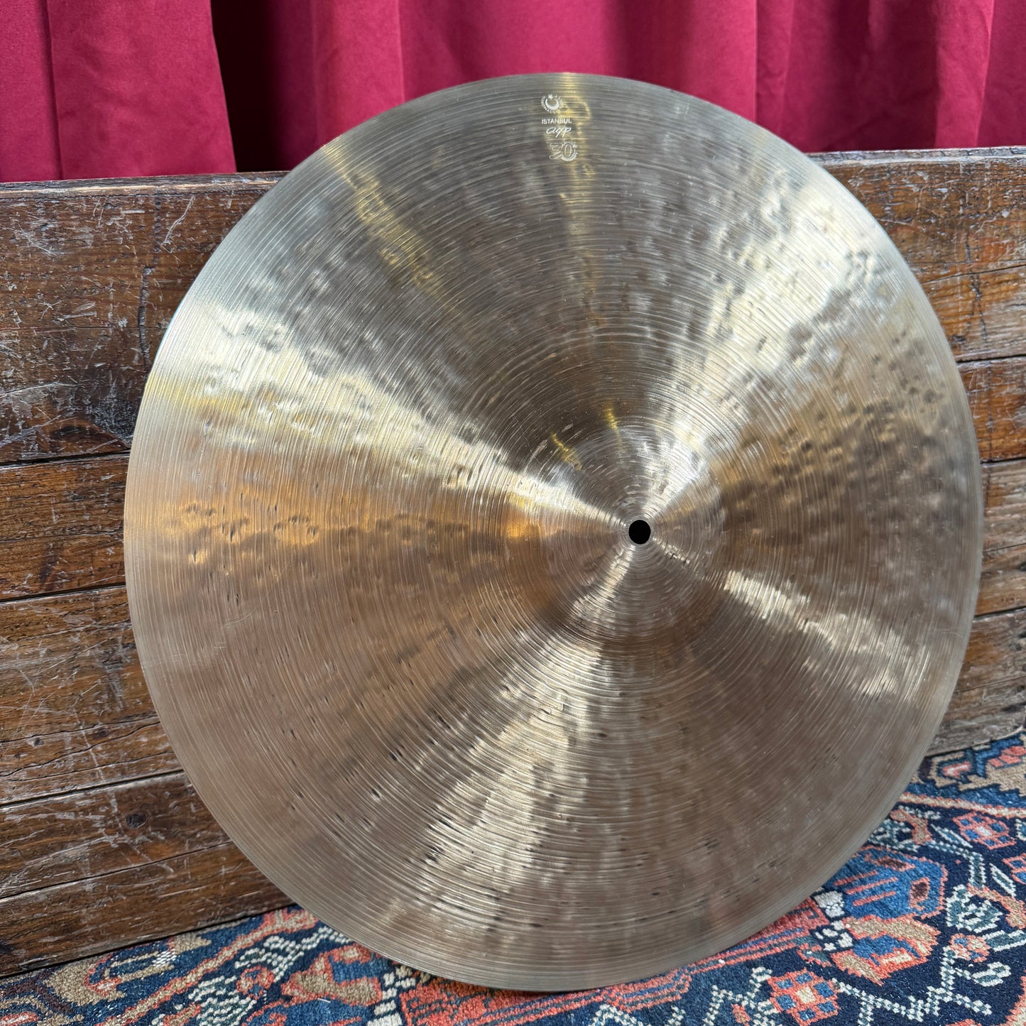 20" Istanbul Agop 30th Anniversary Ride Cymbal 1974g *Video Demo*