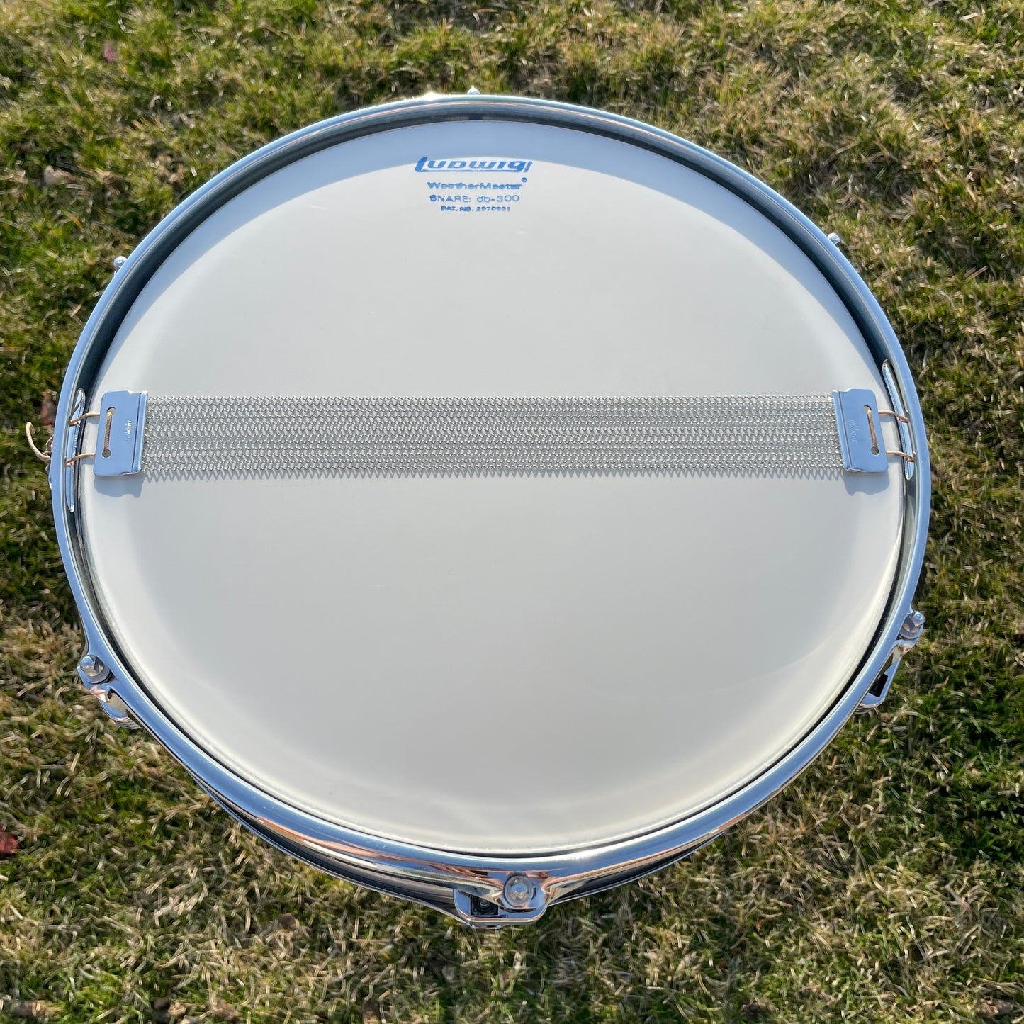1970s Ludwig 3x13 No. 405 Piccolo Snare Drum Chrome