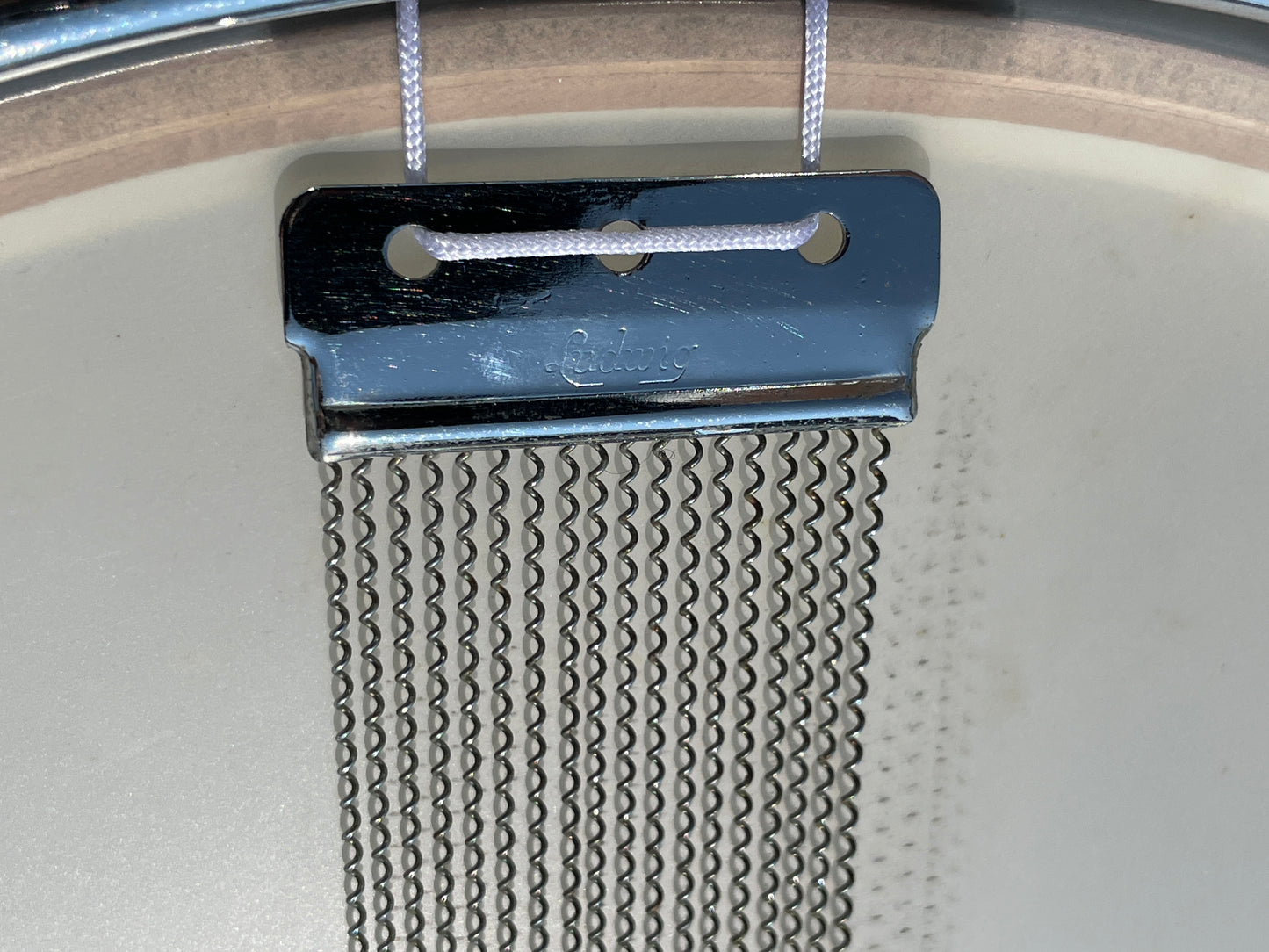 1966 Ludwig Jazz Festival 5x14 No. 908P Snare Drum Sky Blue Pearl