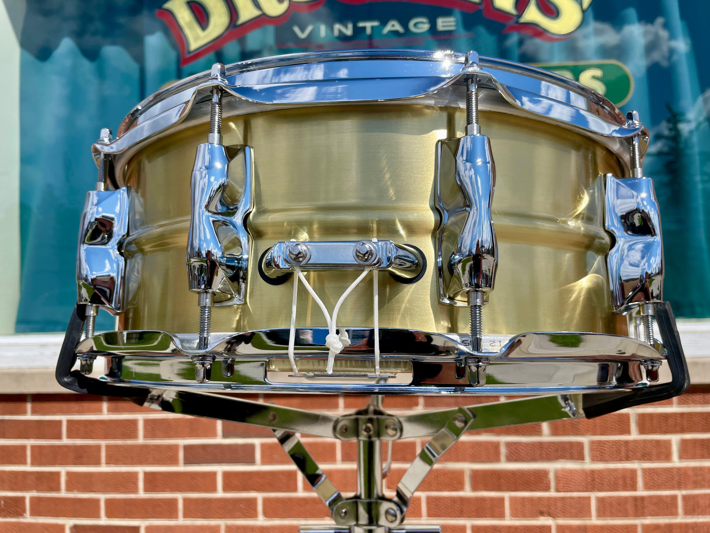 Yamaha RRS-1455 Recording Custom Brass 5.5x14 Snare Drum