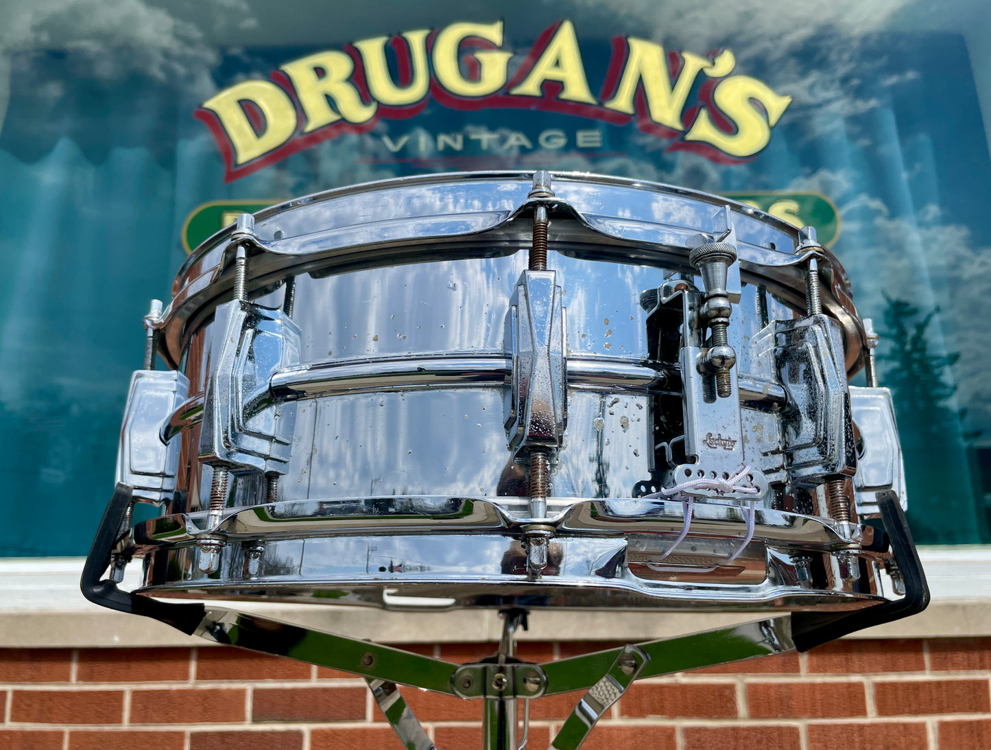 1964 Ludwig 5x14 LM400 Supraphonic Snare Drum w/ COB Hoops