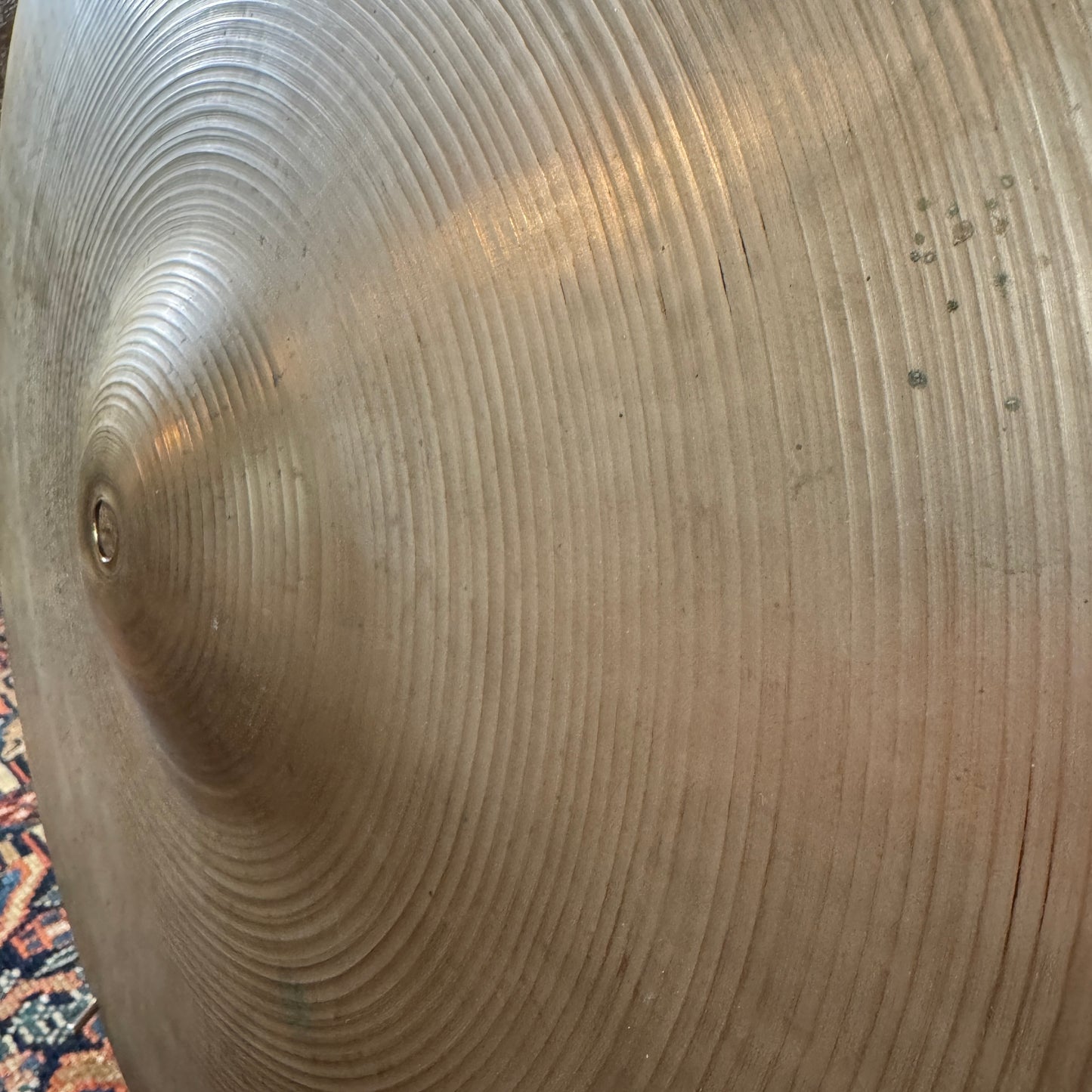 20" Zildjian A 1950s Small Stamp Sizzle Ride Cymbal w/ Rivets 1964g *Video Demo*